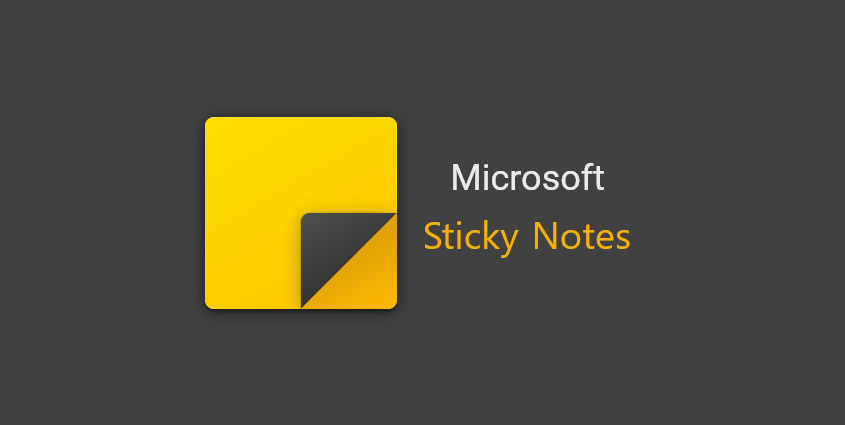 You are currently viewing Microsoft Sticky Notes