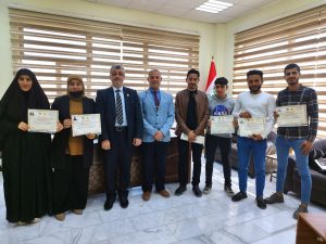 Read more about the article The meeting between the Dean of the College of Computer Science and Information Technology, and the graduates of the Entrepreneurship course