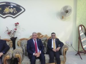 Read more about the article The Dean of the College of Computer Science and Information Technology visited the Dean of the College of Tourism.