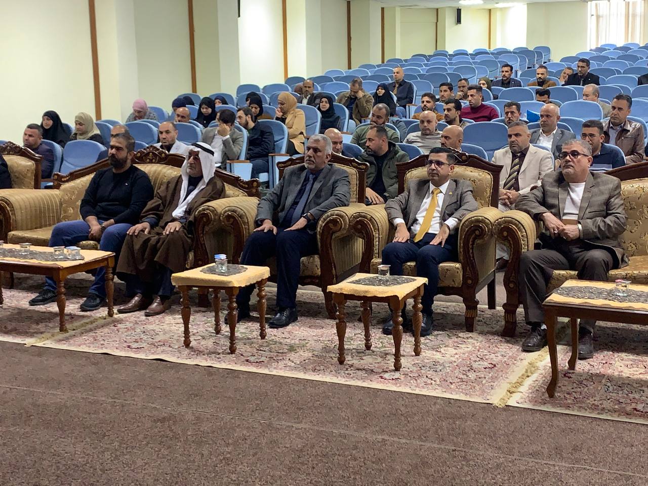 You are currently viewing Dean of the College of Computer Science and Technology attends a memorial ceremony at the Presidency of the University of Karbala