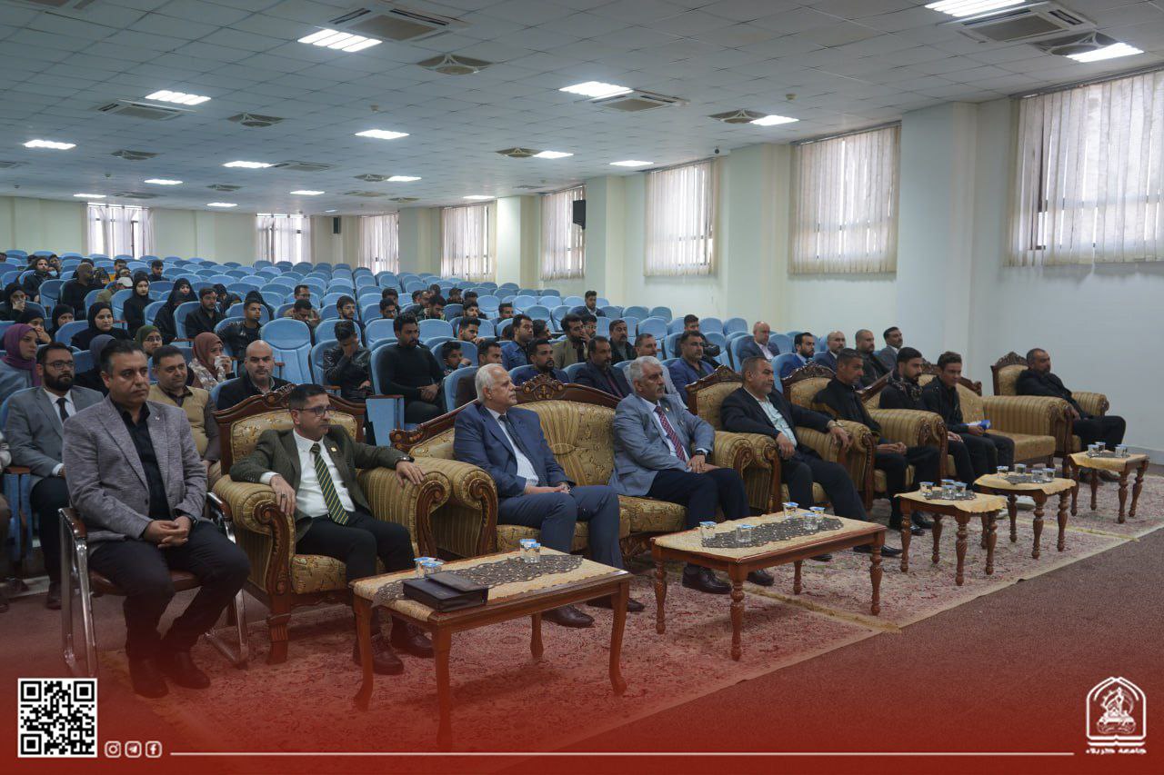 You are currently viewing Karbala University organizes a memorial service for the loss of one of its students