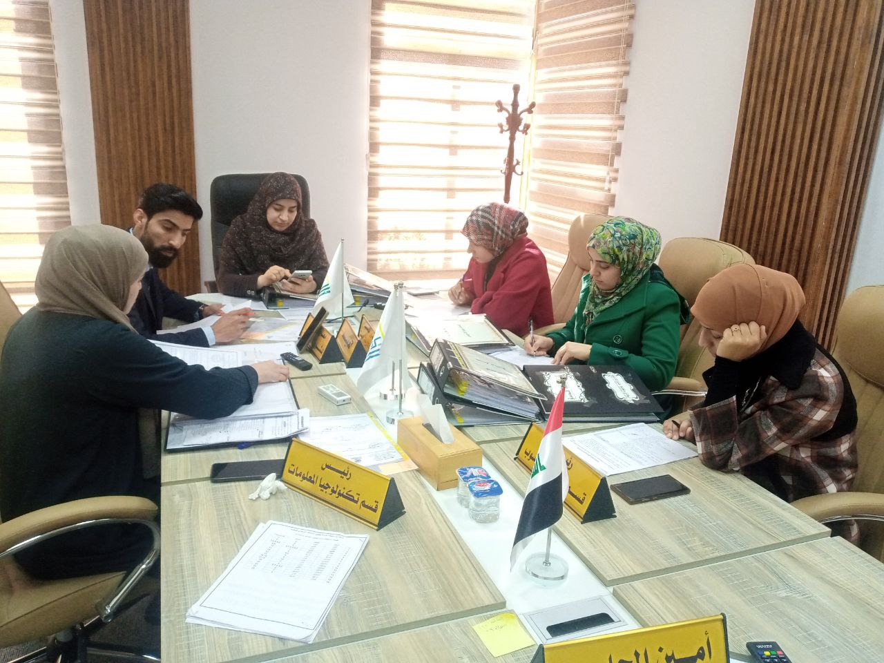 You are currently viewing The Central Institutional Accreditation Committee at the University of Karbala meets at the College of Computer Science and Information Technology.