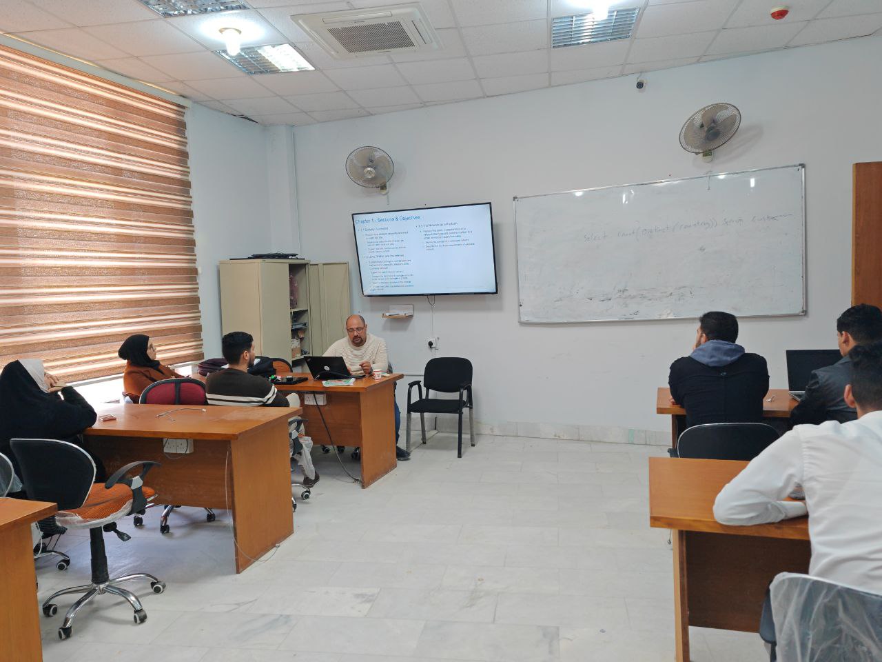 You are currently viewing The Cisco Academy at the CSIT organized a training course titled “Introduction to Router and Switch Networks for CCNA Level.”