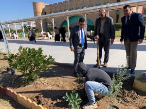 Read more about the article The Dean of the College of Computer and Information Sciences Participates in Tree Planting Campaign