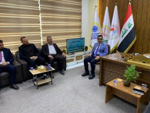 Read more about the article The Dean of the CSIT receives a delegation from the Holy Shrine of Imam Hussein