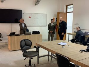 Read more about the article The Dean of the College conducted an inspection tour of the Information Technology department.