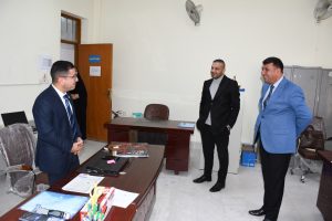 Read more about the article Visit of the Dean to the Examination Committees