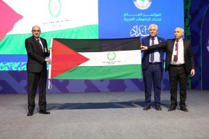 Read more about the article With the presence of prominent Arab academic figures, the University of Baghdad assumes the rotating presidency of the Association of Arab Universities.