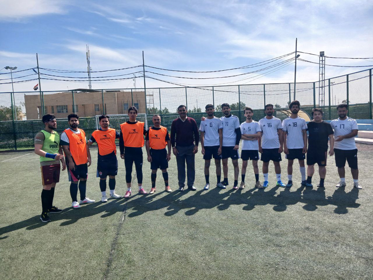 You are currently viewing The conclusion of the five-a-side football championship for the scientific department teams at the College of Computer Science