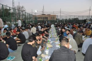 Read more about the article Throughout the blessed month of Ramadan, the University of Karbala has commenced preparing 1700 iftar meals for students in the university’s residential departments.
