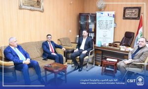 Read more about the article The Dean of the College visited the Consultancy Office of the College of Engineering.
