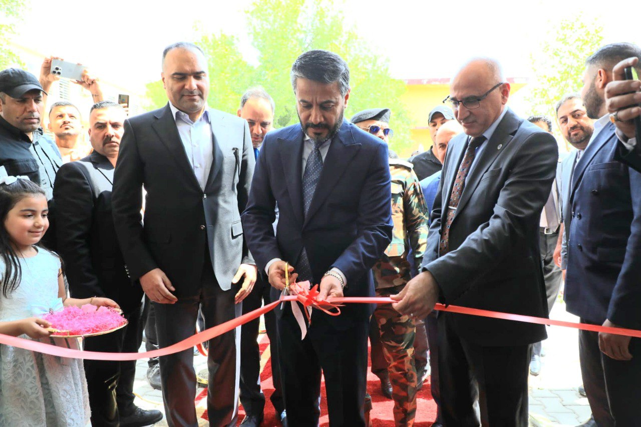 You are currently viewing The Minister of Higher Education inaugurated the qualified internal department buildings at the Al-Salam Complex at the University of Baghdad.