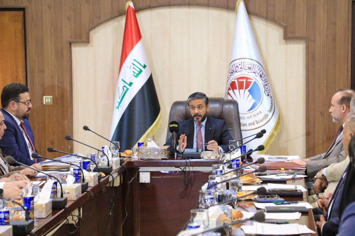 Read more about the article Minister of Higher Education and Scientific Research chaired a meeting of the Private Higher Education Council, discussing the path of specialized educational services.