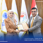 Dean of the College of Computer Science Honors Dr. Israa Abdul Hussein