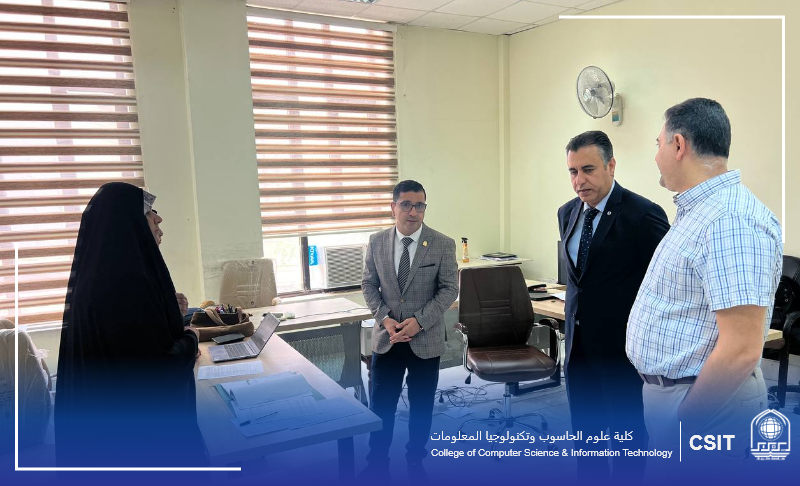 You are currently viewing Visit of the Dean to the Examination Committee in the Department of Information Technology