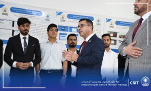 Read more about the article The College of Computer Science and Information Technology organized an exhibition for graduation projects.