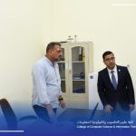 Visit of the Dean of the College of Computer Science to the Media Department