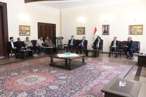 Read more about the article Minister of Education meets representatives of Iraqi students studying in Ankara