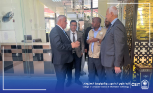 Read more about the article The Dean of the College of Computer Science meets with the Vice President for Administrative Affairs