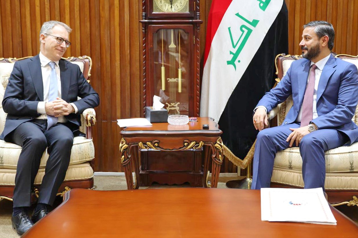 You are currently viewing Minister of Education receives an official request from the Italian Ambassador regarding the Italian University project in Iraq