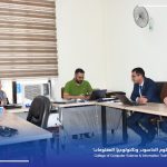 Mr. Dean’s visit to the examination committee of the Information Technology Department