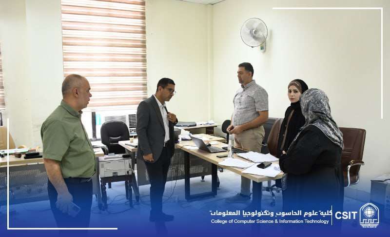 You are currently viewing Dean’s Visit to the Information Technology Department Examination Committee