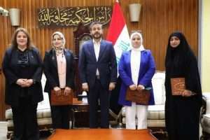 Read more about the article In honoring a number of female researchers, the Minister of Education praises women’s participation in the specialized scientific field and contribution to international publication