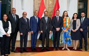 Read more about the article During Visiting Hungarian Capital, Budapest, Dr. Al-Aboudi Agrees with Hungarian Counterpart for Culture & Innovation on Scientific Cooperation & Providing Scholarships for Hungarian Students to Study in Iraq