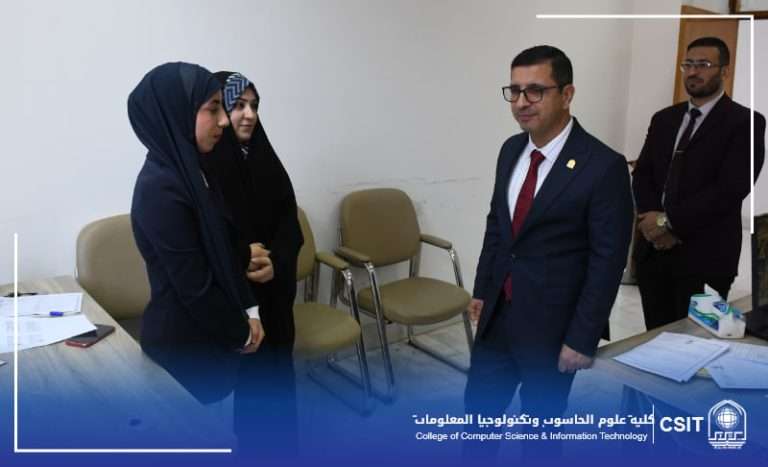 You are currently viewing Visit of the Dean of the College of Computer Science to the Information Technology Department