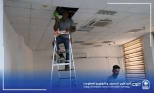 Read more about the article Maintenance of classrooms in the Scientific Departments Building