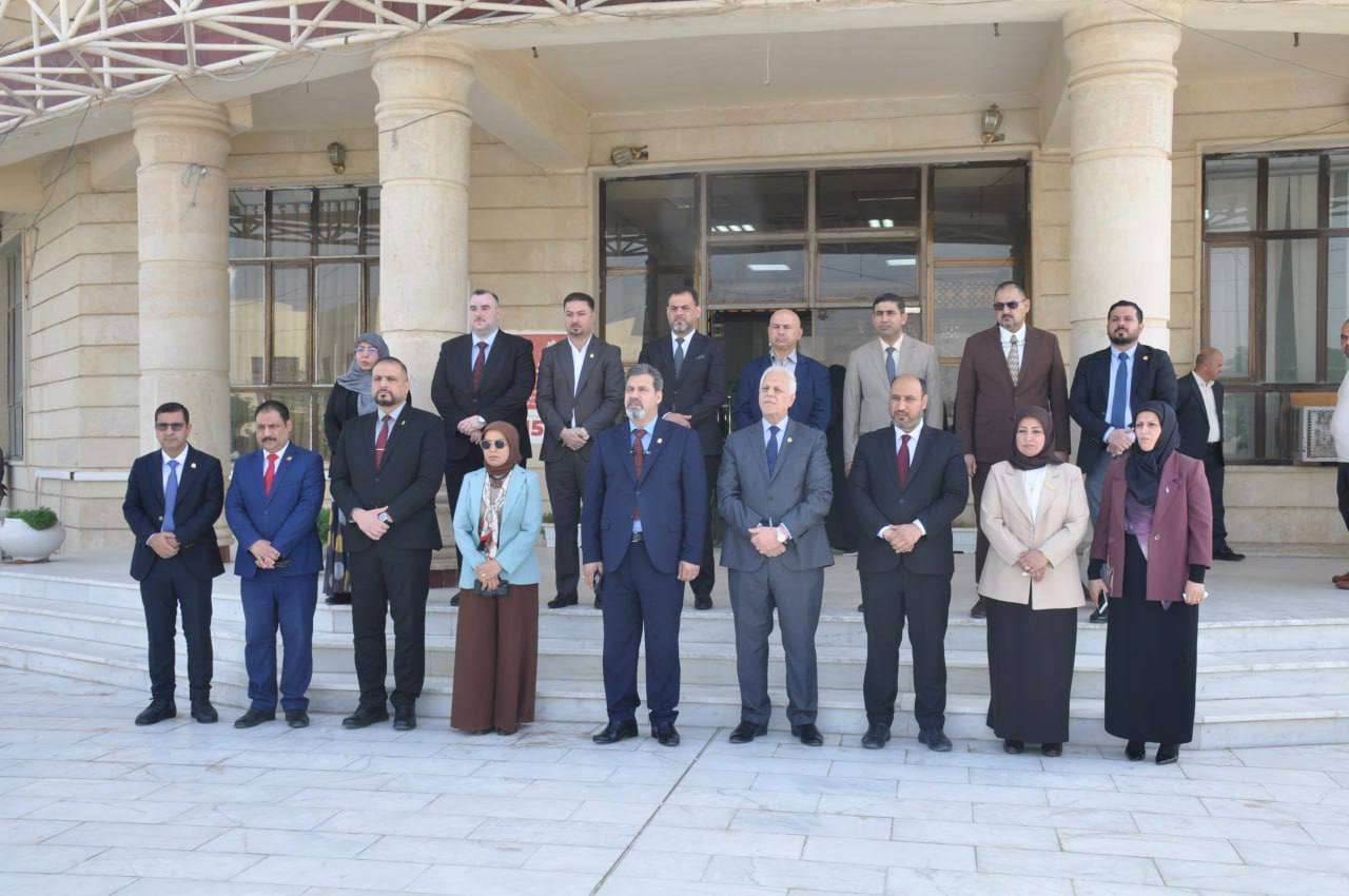 You are currently viewing Karbala University organises a protest against the attacks on the Palestinian and Lebanese people