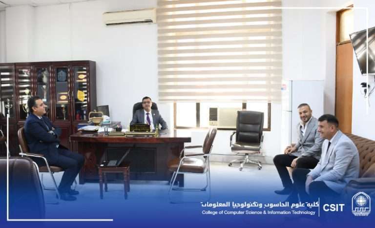 You are currently viewing Meeting of the Dean of the College of Computer Science with the Head of the Computer Science Department.