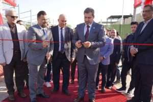 Read more about the article Karbala University President inaugurates the football field, track and athletics field at the Faculty of Physical Education