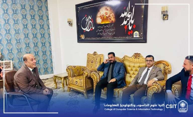 You are currently viewing Visit of the Dean of the College of Computer Science and Information Technology to the College of Islamic Sciences