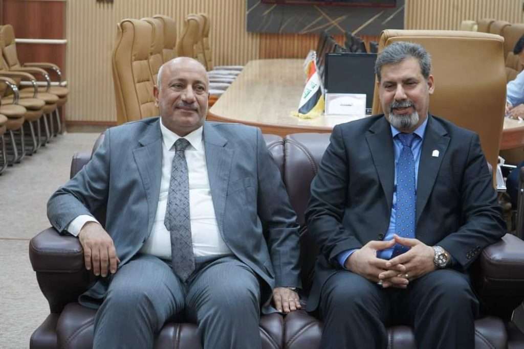 Read more about the article University President discusses with Karbala Governor the implementation of infrastructure projects at the university