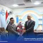 Dean of the College of Computer Science and Information Technology visits Dr Hadi Saidi