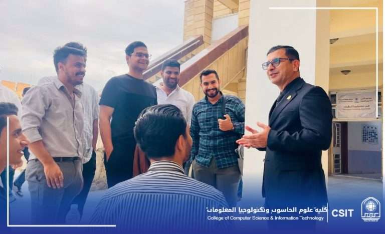 You are currently viewing Dean of the College of Computer Science and Information Technology meets with students