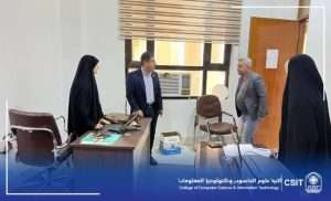 Read more about the article Visit of the Dean of the College of Computer Science and Information Technology to the Diwan Affairs Division