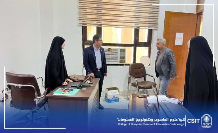 Read more about the article Visit of the Dean of the College of Computer Science and Information Technology to the Diwan Affairs Division