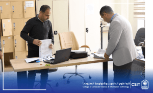 Read more about the article The visit of the Dean of the College of Computer Science and Information Technology to the examination committee of the Department of Information Technology