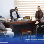 Dean of the College of Computer Science and Information Technology meets with department heads