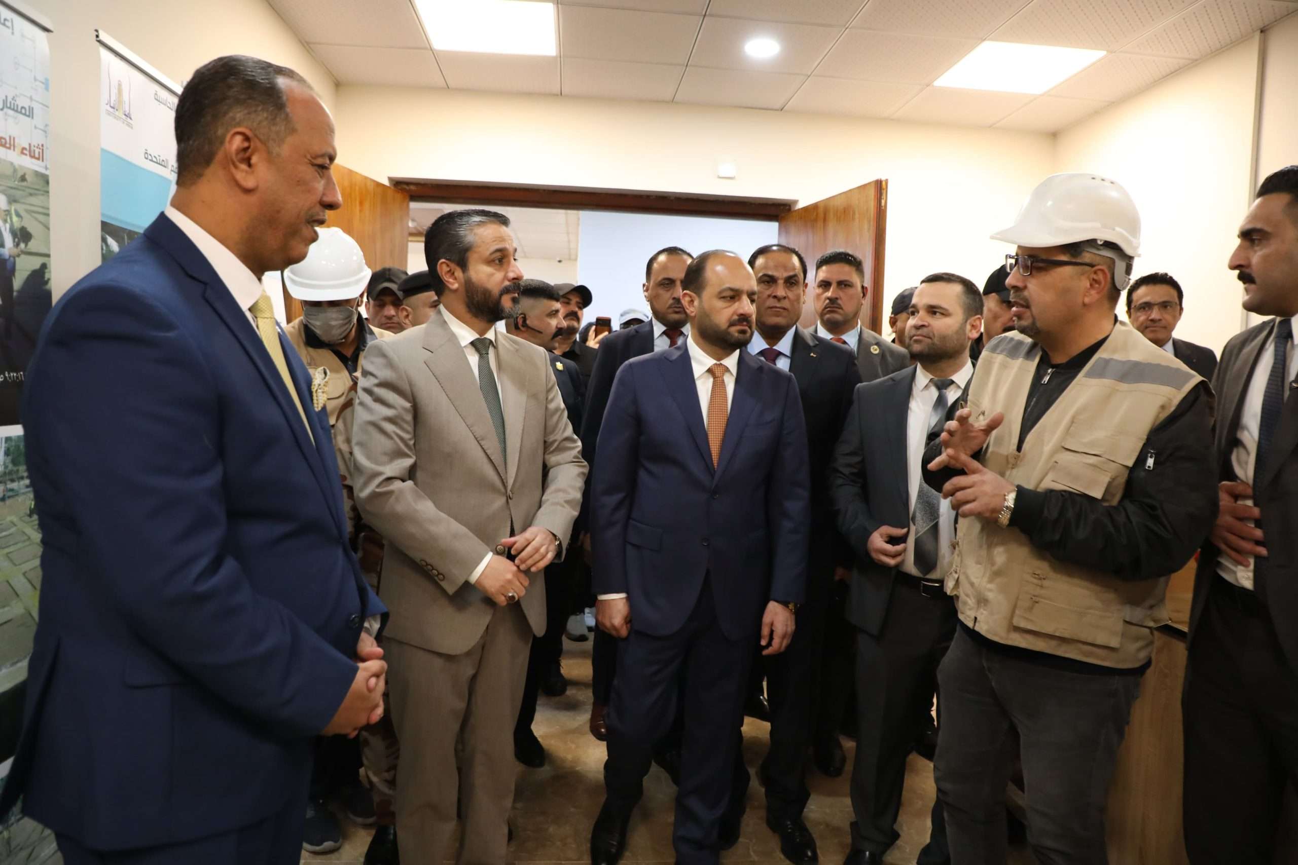 You are currently viewing Dr. Al-Aboudi Lays Foundation Stone for Projects of Artificial Intelligence College & Cybersecurity Laboratories Anbar University