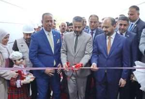 Read more about the article Minister of Education lays the foundation stone for the College of Artificial Intelligence and Cybersecurity labs at Anbar University