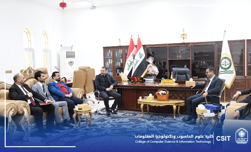 Read more about the article Dean’s visit to Karbala University’s Faculty of Law