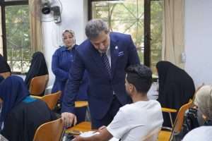 Read more about the article University President Inspects Final Exams and Commends Faculty Efforts