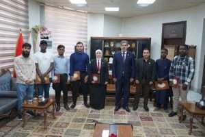 Read more about the article International Students at University of Karbala Launch First Cultural Magazine About Iraq — Honored by University President