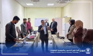 Read more about the article Dean of the College of Computer Science and Information Technology Visits the Governance Unit