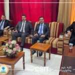 The Dean of the College of Computer Science and Information Technology Visits the College of Tourism Sciences to Discuss Prospects for Joint Cooperation
