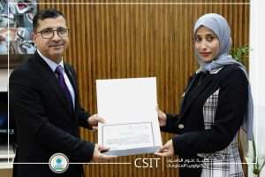 Read more about the article Dean of the College of Computer Science and Information Technology Honors Students Participating in Global Entrepreneurship Week