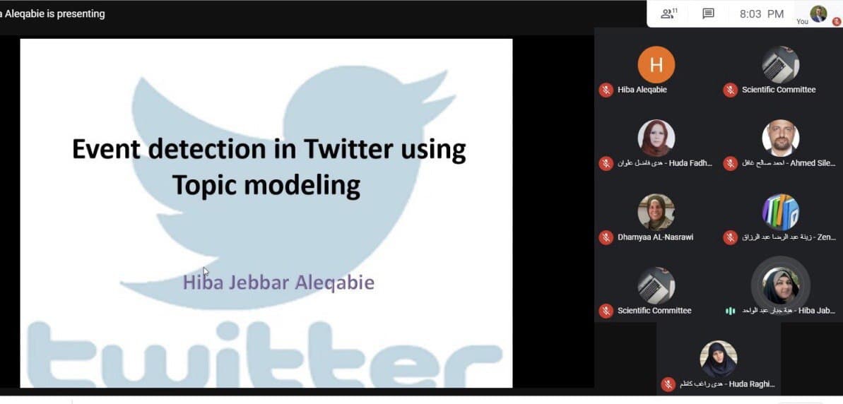 You are currently viewing الكشف عن الأحداث في تويتر باستخدام نمذجة الموضوع